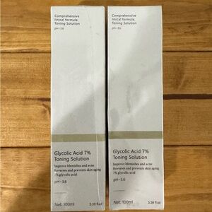 Glycolic Acid 7% Toning Solution 3.38oz, 2ct
